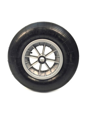 Wheelbarrow wheel INFLATABLE DIAMETER 400 MM LOAD 150 KG AXLE 20 MM - S1006P R20/74