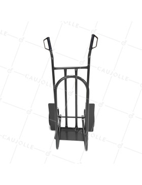 SACK TRUCK FOR LOGS WITH 2 PUNCTURE-PROOF WHEELS 