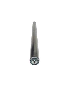 Lot De 10 Rouleaux Porteurs En Acier - Diamètre 50 Mm, Longueur 1000 Mm - Pour Bandes Transporteuses, Entrepôts