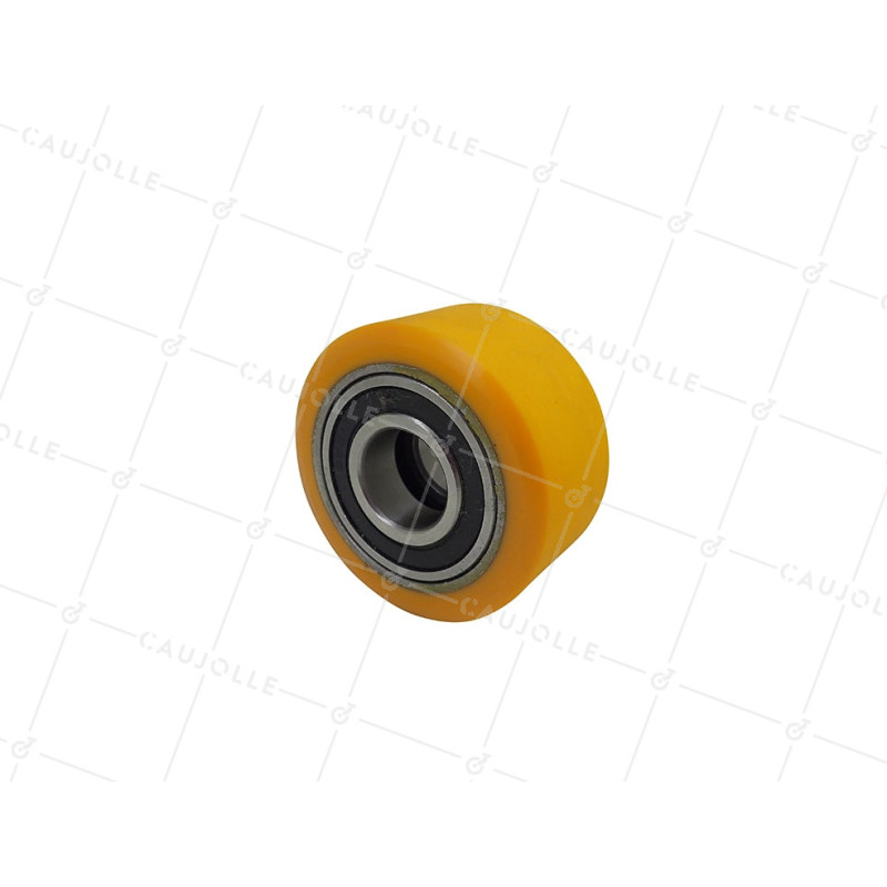 ROUE DE TRANSPALETTE DIAMETRE 60 MM CHARGE 150 KG AXE 20 MM - GTP60 30