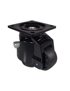 QUICK BLOCK SWIVEL CASTOR DIAMETER 62 MM LOAD 500 KG - STABILIZER 62 RATCHET