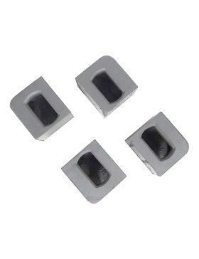 KIT DE 4 COINS ISO 1161 EN ACIER MOULÉ POUR CONTENEUR MARITIME - BR x 2 /BL x 2