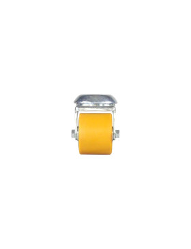 Castor EXTRA-LOW FIXATION TO Bolt hole HEAVY LOAD DIAMETER 50 MM HEIGHT 72 MM LOAD 150 KG - SURB 50 O