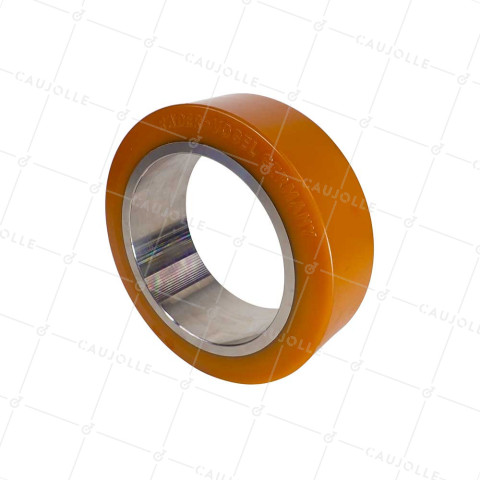 VULKOLLAN RING DIAMETER 300 MM WIDTH 75 MM LOAD 1800 KG - 300/75-240 • Caujolle
