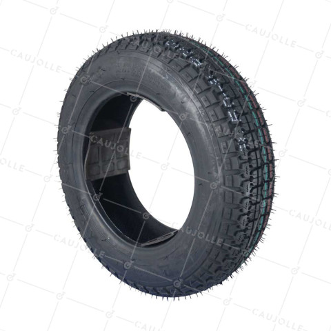 REINFORCED TIRE 4 PLY DIAMETER 360 MM (3.50-8) - PN 3.50-8 4PR SPEED • Caujolle
