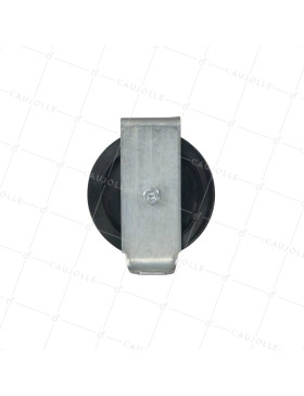 PULLEY WITH LEGS DIAMETER 70 MM LOAD 60 KG FOR 8 MM CABLE - PP70B