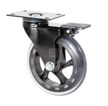 Roulette à platine transparente